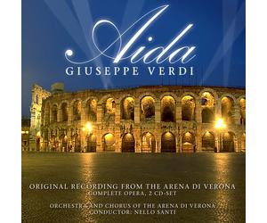 Cd Aida by Giuseppe Verdi - Arena Di Verona 2 CDs