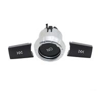 CD Audio Control Button Knob Cover Kit for Mercedes For W176 A-Class 2013-2015 For W204 C-Class 2011-2013 W212 E-Class 2009-2016 OEM 2129006027