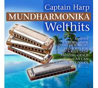 Cd Captain Harp Harmonica World Hits 2cds