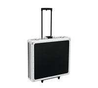 CD Case Black 200 CDs with Trolley Case