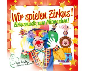 CD Circus Music The Best For My Child We Play Circus CD