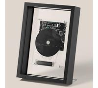 CD Decorative Photo Frame Wall Mountable, CD Player with 5.0 Bluetooth and 3.5mm AUX Output, Remote Control, Home Office Gallery Decor