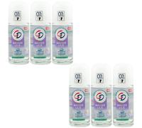 Cd Deo Roll On Water Lily 6x 50ml 48H Protection 0%Alu Vegan for Sensitive Skin
