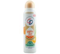 CD Deo Spray HAPPY DAY 1 X 150Ml 24H Protection - With Essential Mandarin Oil
