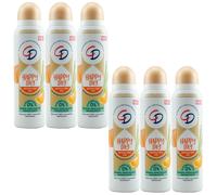 CD Deo Spray HAPPY DAY 1 X 150Ml 24H Protection - With Essential Mandarin Oil