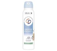 CD Deodorant Spray Great Freedom/Reliable Deodorant Spray without Aluminium for 24 Hours Protection - Fresh Feeling with Aquatic Fragrance, 150 ml