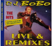 CD DJ BOBO Live & Remixes - The Hits - The Only Album With Original Hits