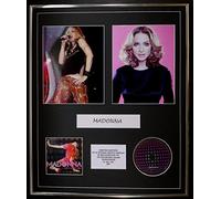 CD & DOUBLE PHOTO DISPLAY MADONNA LTD. EDITION/COA/CONFESSIONS ON A DANCE FLOOR