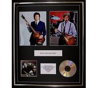 CD & DOUBLE PHOTO DISPLAY PAUL MCCARTNEY LTD. EDITION/COA/ALL THE BEST