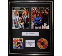 CD & DOUBLE PHOTO DISPLAY THE MONKEES LTD. EDITION/COA/GREATEST HITS
