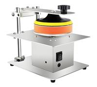 CD DVD Disc Polishing Repair Machine, 6000r/min 7-Speed Adjustment Mini Disc Sander, Electric Disc Cleaning Equipment to Fix Scratches Abrasions Unreadable Disc, Ideal for CD Rental Store Use