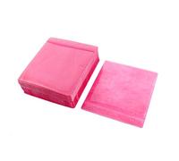 CD/DVD Double Sided Storage Holder Sleeve 100 Pieces Hot Pink