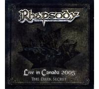 CD + DVD SET RHAPSODY OF FIRE LIVE IN CANADA 2005 THE DARK SECRET NEW SEALED