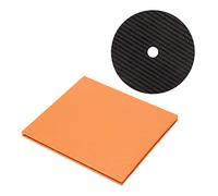CD DVD Stabilizer Carbon Fiber 0.2mm Tuning Mat Disc Stabilizer for Top Tray Player (Black)