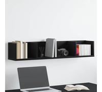 vidaXL CD Wall Shelf – Living Room Wall Rack Storage Cabinet – Engineered Wood