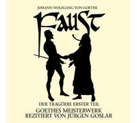Cd Goethe Faust The Tragedy First Part, Spoken By Jürgen Goslar 2cds