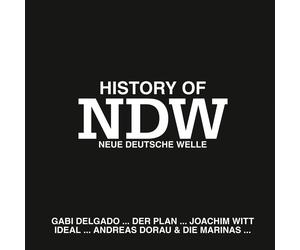 Cd History Of NDW by Various Artists with Ideal, Joachim Witt, Rheingold