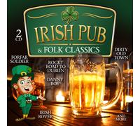 Cd Irish Pub and Folk Classics by Various Artists 2 Cds incl Song for Ireland