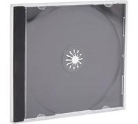 Cd Jewelcase 10.4 Mm Single Black 50 Pcs