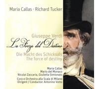 Cd Maria Callas La Forza Del Destino, The Power of Destiny by Verdi 2cds