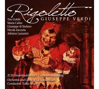 Cd Maria Callas Rigoletto by Giuseppe Verdi Complete Recording 2cds