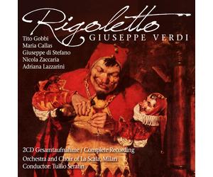 Cd Maria Callas Rigoletto by Giuseppe Verdi Complete Recording 2cds
