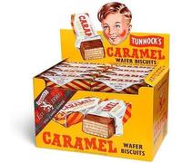 CD Milk Chocolate Coated Caramel Wafer Biscuits 30 g (Pack of 48)