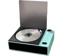 CD Music Player with Bluetooth, Intelligent Digital Display, Rotary Control, 360° Spatial Sound - Retro Design for Enhanced Listening Experience