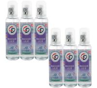 Cd Natural Deo Spray Water Lily 6 x 75ml 48H Protection 0% Aluminum Salts