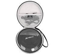 CD Player Case Compatible for ByronStatics PCD220B/GPX PCB319B/PC332B Products Portable Disc CD Player, Travel Carrying Stoarge Holder for Arafuna/MEGATEK/Deluxe Products(Black, Case Only)