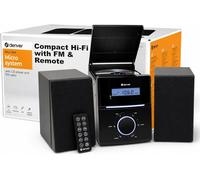 Denver MCA-240 Compact Micro HiFi System with CD, FM Radio & Alarm