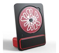 CD Player for Home - Bluetooth Desktop CD Player with Remote Control, 3.5mm AUX Port, Dual Speakers, 33ft Connection Range for Living Room, Bedroom, Kitchen