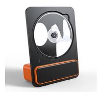 CD Player for Home with Bluetooth, Remote Control, AUX Headphone Port, Dual Speakers, 33ft Connection Range - Perfect for Bedroom, Kitchen, Living Room