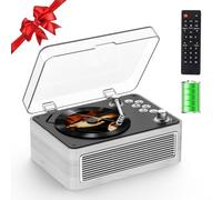 CD Player Portable Bluetooth: Kegaudio CD Players for Home with Speakers & Radio & Remote Control Vintage CD-Player Support USB/AUX Playback Headphone jack Poplar