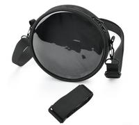 CD Player Storage Bag, CD Player Portable Storage Bag Protective Cover with Adjustable Strap, Transparent Touch CD Player Adjustable Shoulder Messenger Bag