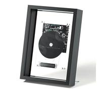 CD Player, Wall Mountable Audio Photo Frame with Remote Control, 5.0 Bluetooth/3.5mm AUX Output, for Home Office Gallery