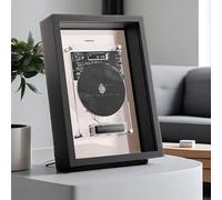 CD Player with Remote Control, Bluetooth 5.0, AUX Output, Wall-Mountable Compact Design for Home and Office