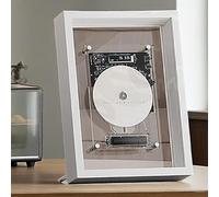 CD Player with Remote Control, Bluetooth 5.0, AUX Output, Wall-Mountable Compact Design for Home and Office