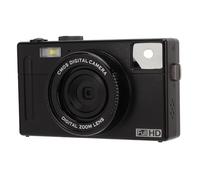 CD R 080P FHD Single Camera Portable 48MP with 6X M and 3 LCD Sc - for Ages (Black)