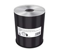 CD-R 700 Mb/s 80 Min 52x Speed, Silver, Unprinted/Blank, Black Dye, Cake 100