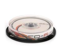 CD-R 700MB 52X, 10 Units, Ideal for Recording Music, Data and Backup.