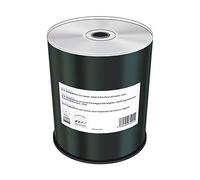 CD-R 700MB|80min 52x Write Speed, Silver, Full Surface Printable (Inkjet Printer), Cake Box of 100