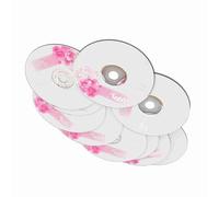 CD R Blank Discs, 2X to 52X Speed, 730MB Capacity Blank CD R Discs for Storing Digital Images, Music Data, with Compatible Devices (10PCS)