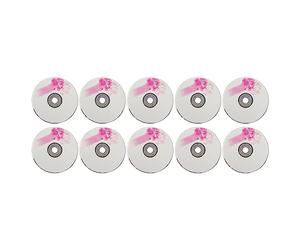 CD R Blank Discs 52X Recordable CDs for Data Storage Backup Archiving and Transfer Compatible with Mac PC and IOS Devices 10PCS per Pack