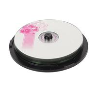 CD R Blank Discs, 52X Speed 730MB Capacity Recordable Disc Blank CDs, for Storing Digital Images, Music Data, 175 Songs, 225 Photos (10PCS)