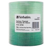 CD-R Printable, 52x 700MB, Pack of 100