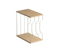 CD Rack Compartment Tabletop Vinyl Record Rack Transparent Acrylic | CD Albums Holder