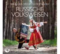 Cd Russian Folk Tunes by Balalaika Orchestra Romanov 2 CDs