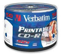 CD-Rwide Printablecake X50 Verb Blank Media And Memory Optical - 43438