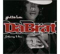 (CD Single DA BRAT, 5 Tracks) Da Brat Featuring T-Boz - Ghetto Love (Radio Edit) / (Clean Remix) / (Instrumental) / (A Cappella Clean) & Da Brat - Sittin' ON TOP OF THE World Part II (Clean Remix) u.a.